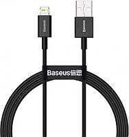 Кабель Baseus Lightning 1 м Black (CALYS-A01)