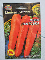 Семена моркови среднеспелый сорт Нантская большая пачка 10 г НК ЭЛИТ