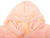 Комплект - дитячий махровий халат з тапочками Котик Персиковий Bimini, фото 2