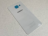 Samsung Galaxy A3 2016 White задняя стеклянная крышка белого цвета для ремонта