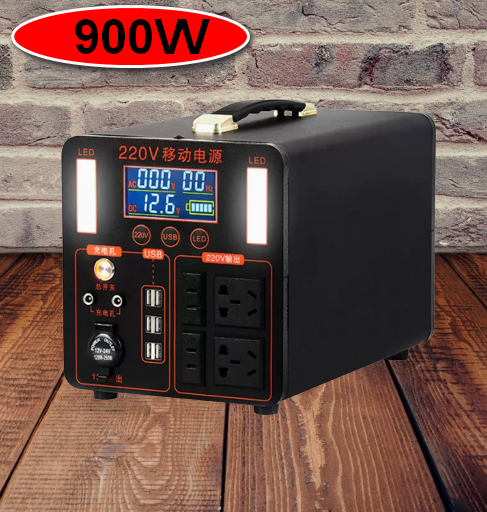 Портативна зарядна станція чистий синус 900W 780 Вт\год