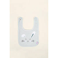 Детский нагрудник Irya - Bunny mint ментоловый