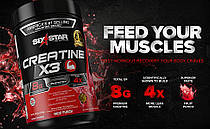 Новий Creatine X3 990 g (Fruit Punch) від бренду Six Star - США на сайті maxmuscle.in.ua !!!