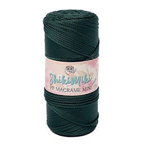 Трикотажний шнур поліпропіленовий PP Macrаme Mini, колір Петроль