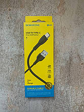 USB Кабель Borofone X51 USB - Type C 1M чорний