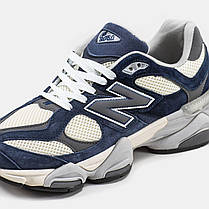 Чоловічі Кросівки New Balance 9060 Natural Indigo Blue / Нью Беланс 9060 Нейчурал Індіго Сині, фото 5