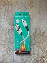 USB Кабель Borofone X79 USB - Type C 1M білий