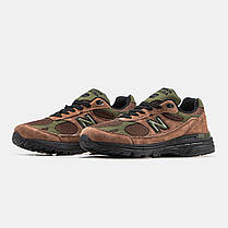 Чоловічі Кросівки New Balance 993 Brown Khaki / Нью Беланс 993 Коричневі з Хакі, фото 5