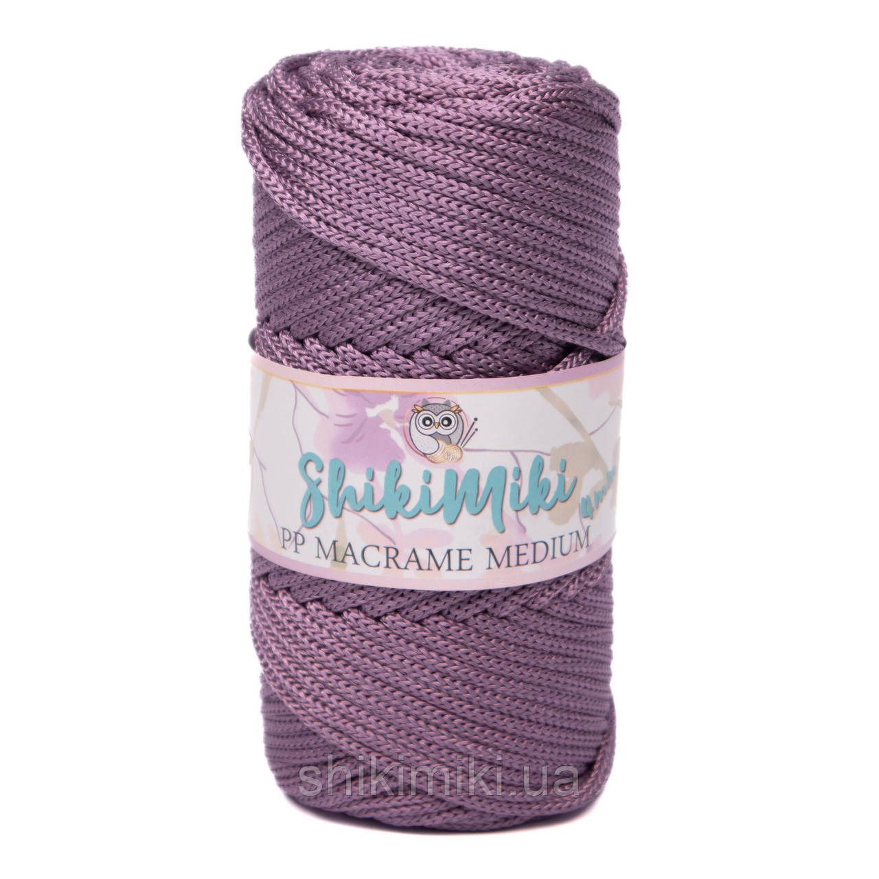 Трикотажний шнур PP Macrame Medium, колір Фіалковий
