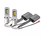 АКЦІЯ!! ДХО у поворотники 2 в 1 50 W + Блок керування ДХО (реле LED DRL), фото 2