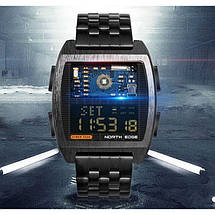 Чоловічий наручний годинник North Edge Cyber T 5bar, фото 4