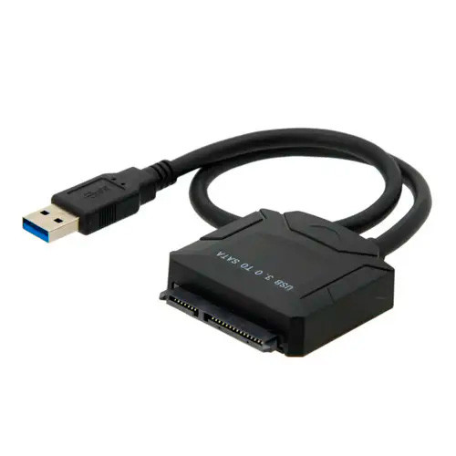 Перехідник USB 3.0 – SATA 2.5/3.5 для жорсткого диска HDD SSD до 5Гбіт/с з БЖ