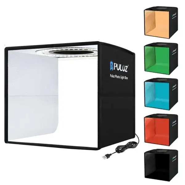 Лайтбокс 30 см світловий фотобокс Puluz PU5032B, фото 1