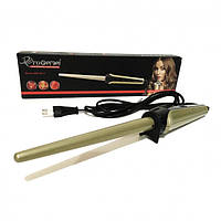 Плойка для волосся ProGemei GM-2914 конусна для завивання з LED-індикатором колір золота