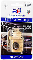 Ароматизатор Real Fresh Extra wood New Car (Новая Машина) 5 мл флакон на зеркало