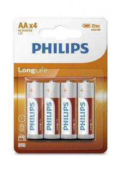 Батарейки Philips Alkaline AA 4 шт.