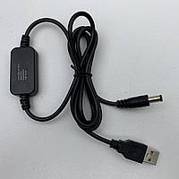 Кабель питания USB 5V - DC 9V до 2а (с преобразователем) нов