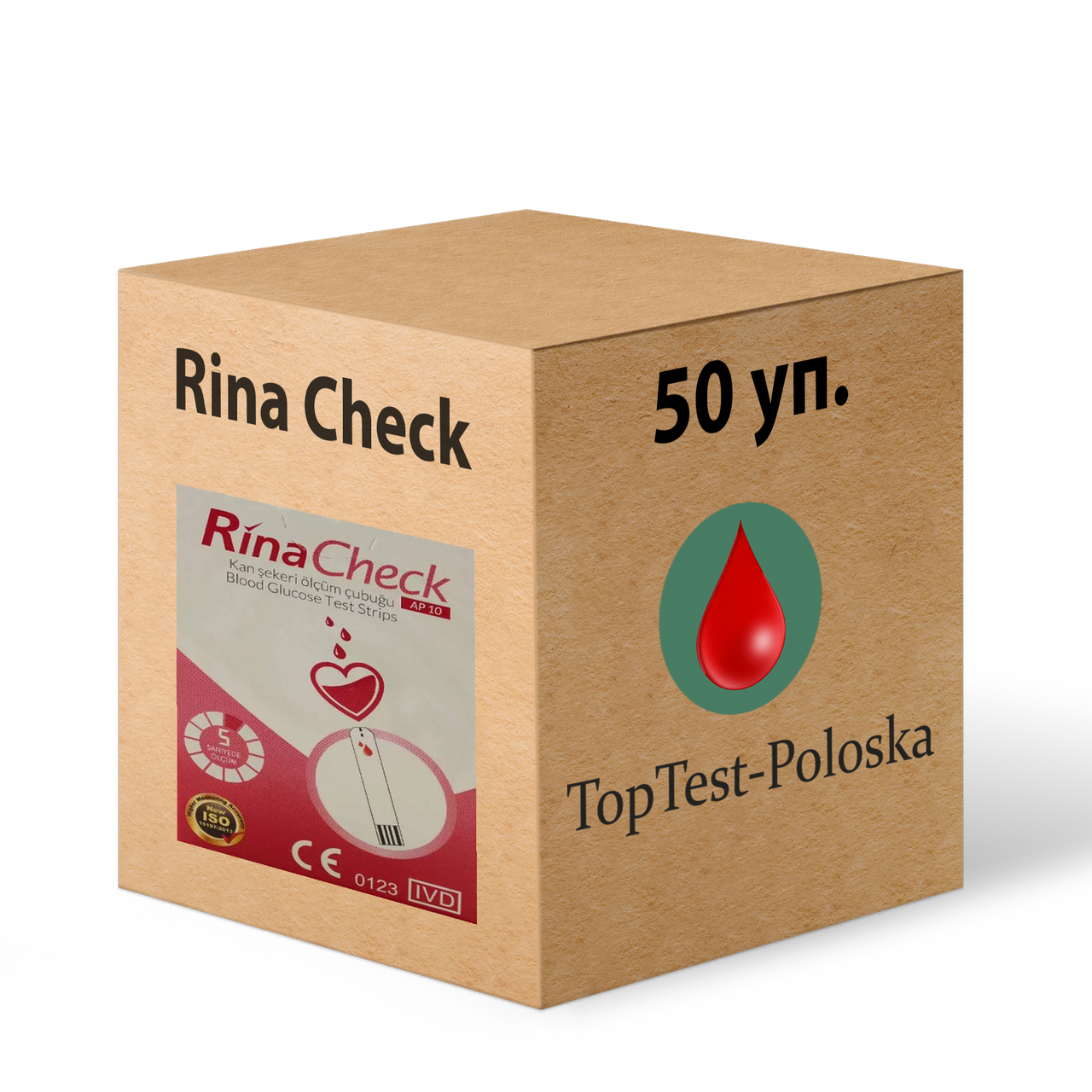 Тест-смужки Рина Чек (Rina Check) — 2500 штук