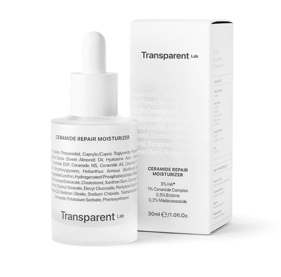 Transparent-Lab Ceramide Repair Moisturizer - Відновлювальний серум-крем з керамідами
