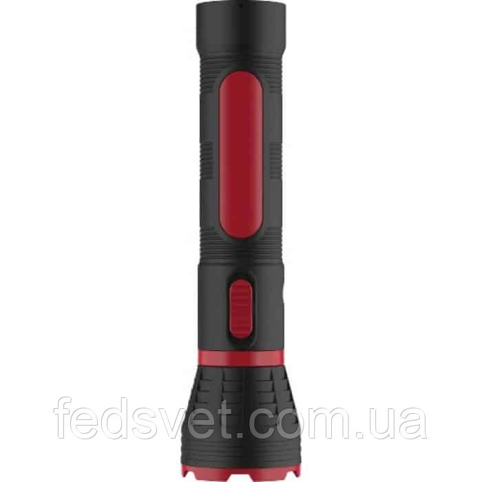 Ліхтар LED ручний акумуляторний чорний 1W 200mAh