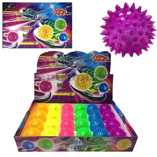 М'ячик Їжачок світяшка набір 24 шт., фото 1