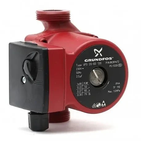 Циркуляційний насос для систем опалення Grundfos 25-60-130