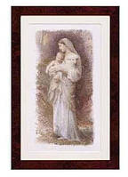 Набір для вишивання хрестиком "Мадонна з немовлям" 560 Тhеа Gouverneur муліне нитками Теа Гувернер 30x53 см