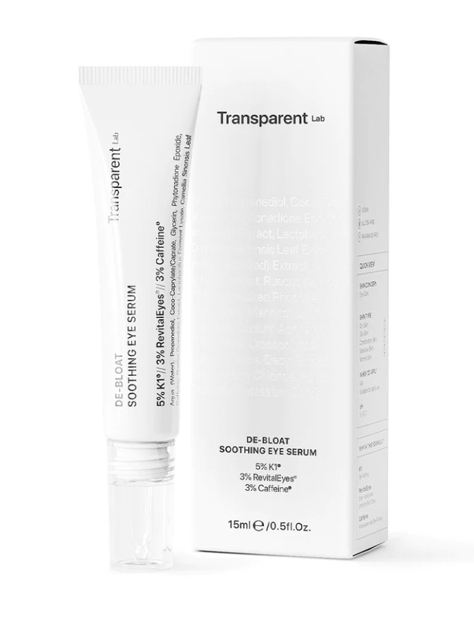 Transparent-Lab DE-BLOAT Soothing Eye Serum - Серум проти темних кіл під очима