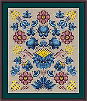 Набір для вишивки хрестиком Little stitch Свічки віри