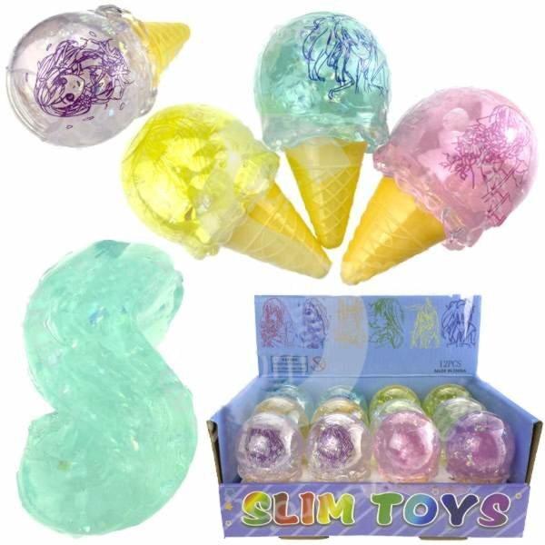 Жуйка для рук дитяча Морозиво ріжок набір 12 шт., фото 1