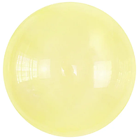 Bubble Бабл прозорий (КНР) 18" (45 см) жовтий