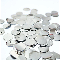 Конфеті "Кружечки" 1,3 см срібло, 50 г