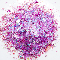 Конфеті "Слюда" хамелеон рожевий,50 г