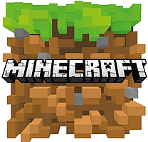 Наклейка на коробку-сюрприз "Майнкрафт"