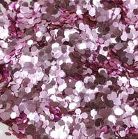 Конфетті "Лусочки" 3 мм рожеве, 50 г