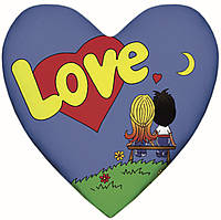 Наклейка на повітряну кулю "Love"