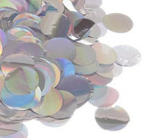 Конфетті "Кружечки" 1,3 см голографічні, 50 г