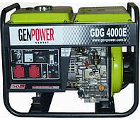 Генератор дизельный 3.2кВт Genpower GDG 4000 E