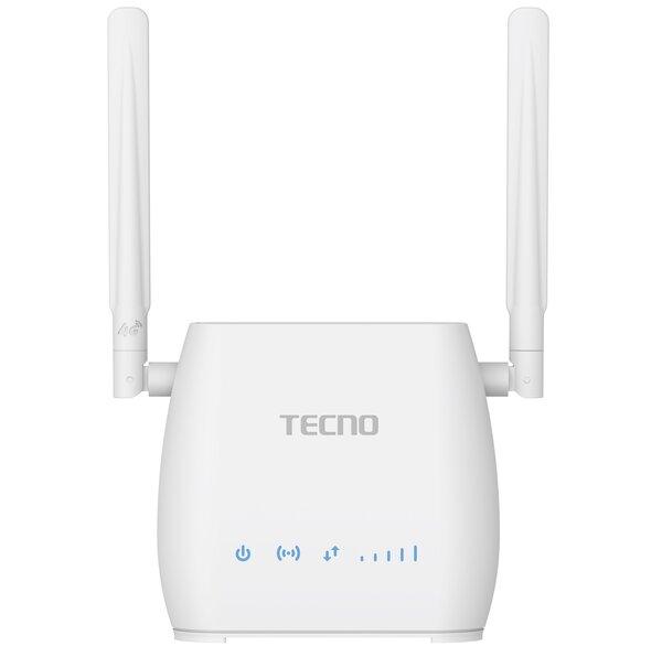 TECNO TR210 4G-LTE стаціонарний роутер з антенами + акумулятор 2000 мА·год