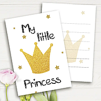 Мини открытки "My little Princess", 10 шт