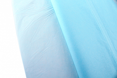 Папір тишею (50 смх70 см) "Макарун м'ятна", 10 шт.