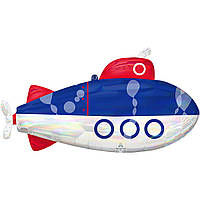 Фольгований кулька Anagram (86х48 см) Підводний човен Субмарина