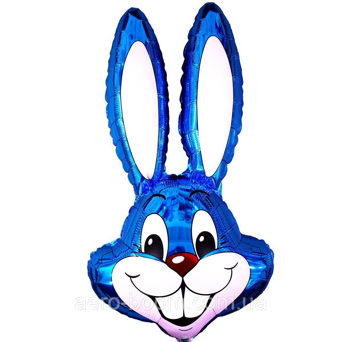 Фольгована кулька Flexmetal (90х58 см) Кролик / Заєць синій