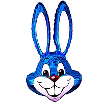 Фольгована кулька Flexmetal (90х58 см) Кролик / Заєць синій