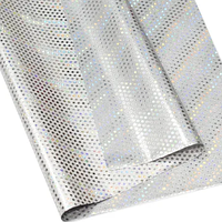 Фольгована плівка двостороння перламутрова "Срібло", 50х70 см