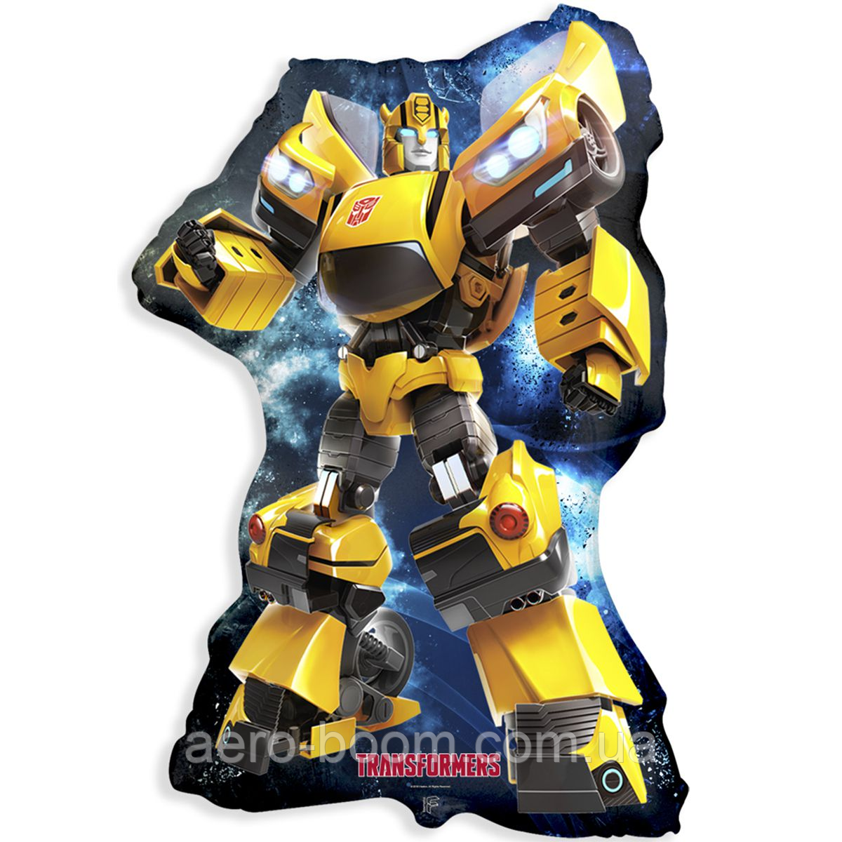 Фольгована кулька Flexmetal 29"(74х549 см) "Transformers | Трансформеры" Бамблбі, фото 1