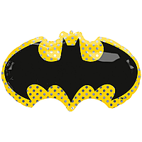 Фольгированный шарик Anagram (76х43см) Эмблема Бетмен