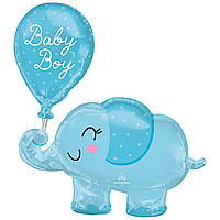 Фольгированный шарик Anagram (73х78 см) Слоник Baby boy