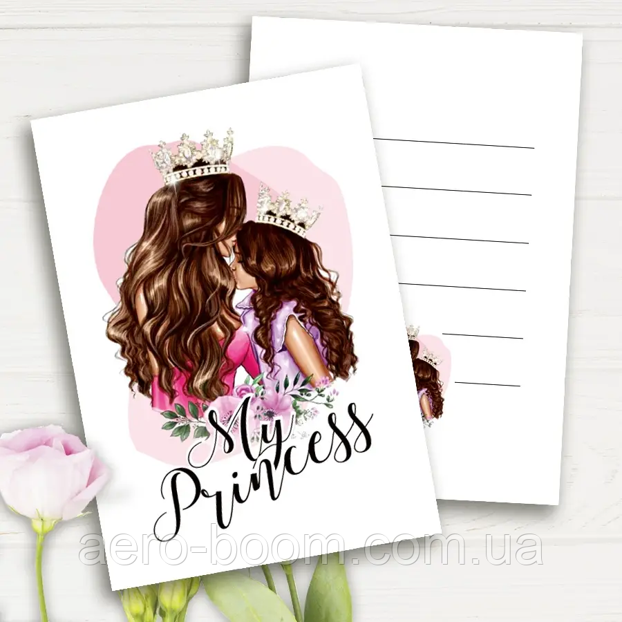 Міні листівки "My Princess", 10 шт