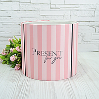 Шляпна коробка "PRESENT FOR YOU" 20 см